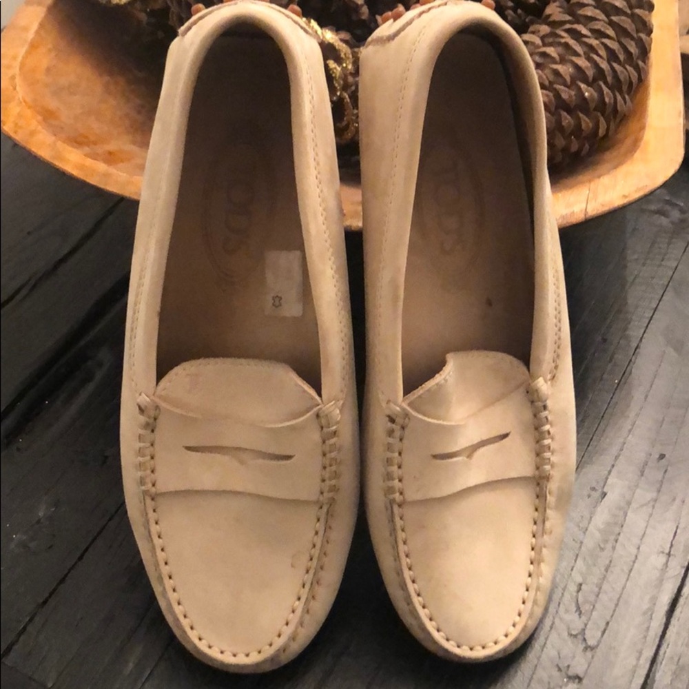 JP Tods driving moccasins